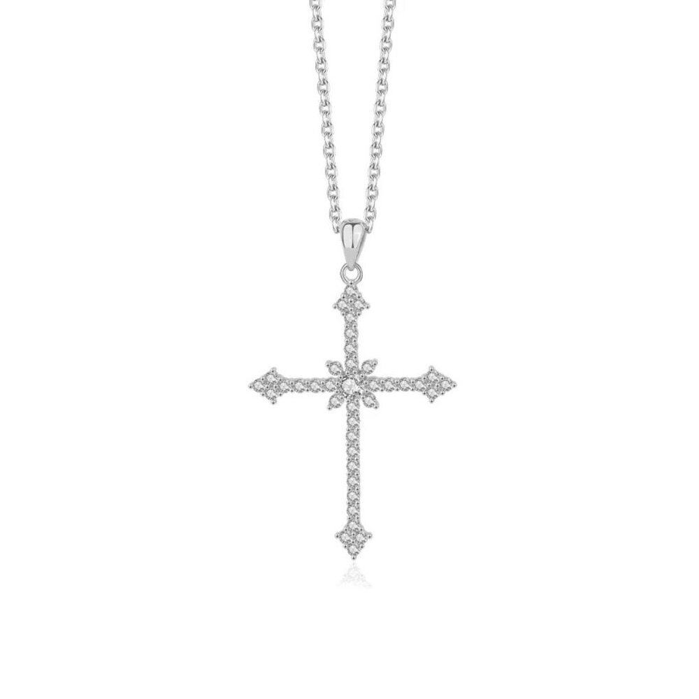 925 Sterling Silver Cross - Picture 4 of 7
